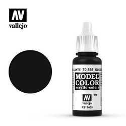 Vallejo Model Color: Glossy Black