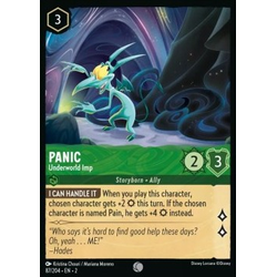 Lorcana Löskort: Rise of the Floodborn: Panic - Underworld Imp (Foil)