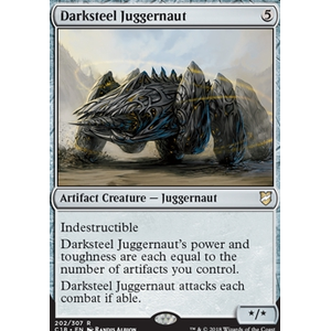 Magic löskort: Commander 2018: Darksteel Juggernaut