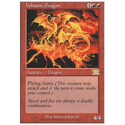 Magic löskort: 6th Edition: Volcanic Dragon