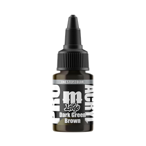 Pro Acryl: 1-Step Dark Green Brown (22ml)