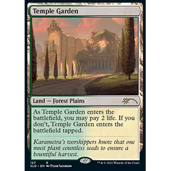 Magic löskort: Secret Lair Drop Series: Temple Garden