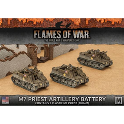 American M7 Priest Armored Artillery Battery (plastic)