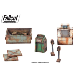 Fallout: Wasteland Warfare: Terrain - Boston Street Scatter