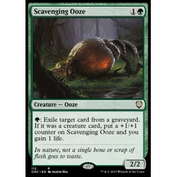 Magic löskort: Commander: Phyrexia: All Will Be One: Scavenging Ooze