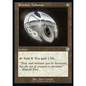 Magic löskort: The Brothers' War: Pristine Talisman (Foil)