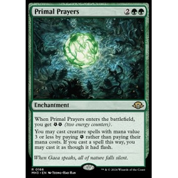 Magic löskort: Modern Horizons 3: Primal Prayers