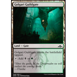 Magic löskort: Guilds of Ravnica: Golgari Guildgate (Foil)