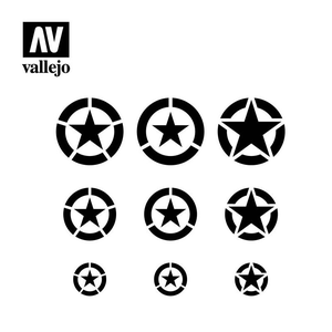 Vallejo Stencils: USAF/USAAC Markings