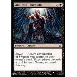 Magic löskort: The List: Sink into Takenuma