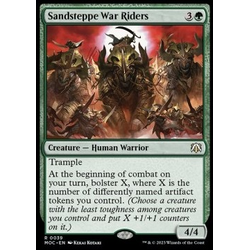 Magic löskort: Commander: March of the Machine: Sandsteppe War Riders