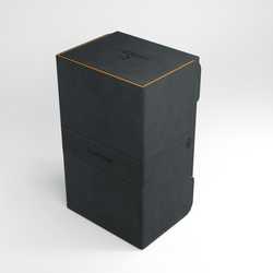GameGenic Stronghold 200+ XL Convertible Deck Box Black/Orange