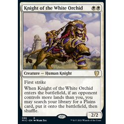 Magic löskort: Commander: Innistrad: Midnight Hunt: Knight of the White Orchid