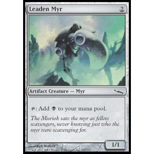 Magic löskort: Mirrodin: Leaden Myr (Foil)