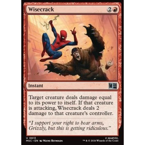Magic löskort: Commander: Marvel Super Heroes: Wisecrack