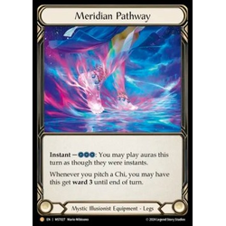 FaB Löskort: Part the Mistveil: Meridian Pathway (Rainbow Foil)