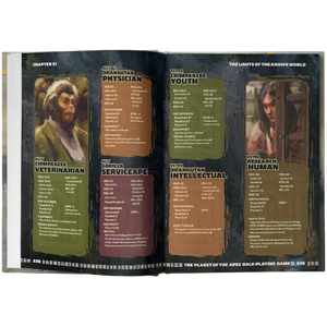 Planet of the Apes RPG: Core Rulebook
