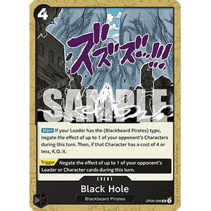 One Piece Löskort: Emperors in the New World: Black Hole