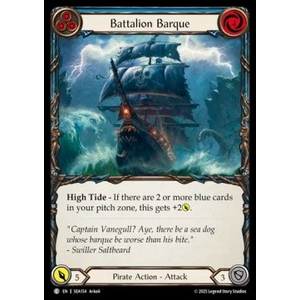 FaB Löskort: High Seas: Battalion Barque (Blue)
