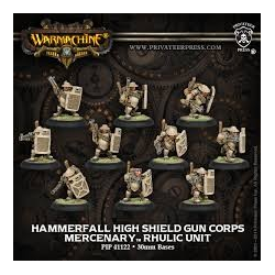 Mercenaries Hammerfall High Shield Gun Corps (Unit, 10)