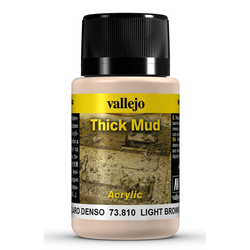 Vallejo Weathering Effects: Light Brown Thick Mud