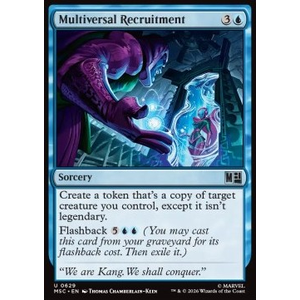 Magic löskort: Commander: Marvel Super Heroes: Multiversal Recruitment