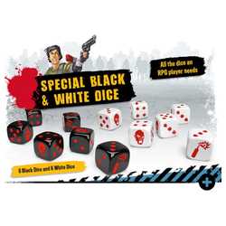Zombicide 2nd ed: Special Black & White Dice
