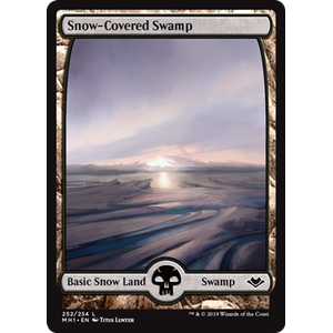 Magic löskort: Modern Horizons: Snow-Covered Swamp