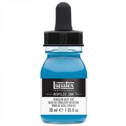 Acrylic Ink: Cerulean Blue Hue (30ml)