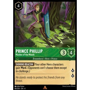 Lorcana Löskort: Ursula's Return: Prince Phillip - Warden of the Woods