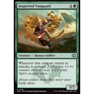 Magic löskort: Tarkir: Dragonstorm: Inspirited Vanguard