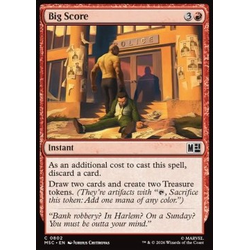 Magic löskort: Commander: Marvel Super Heroes: Big Score