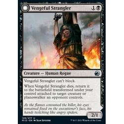 Magic löskort: Innistrad: Midnight Hunt: Vengeful Strangler // Strangling Grasp