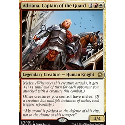Magic löskort: Conspiracy: Take the Crown: Adriana, Captain of the Guard