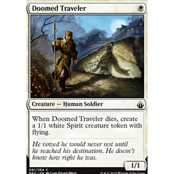 Magic löskort: Battlebond: Doomed Traveler