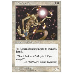 Magic löskort: 5th Edition: Blinking Spirit