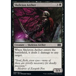 Magic löskort: Double Masters 2022: Skeleton Archer (Foil)
