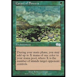Magic löskort: Urza's Saga: Carpet of Flowers