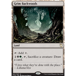Magic löskort: Commander 2018: Grim Backwoods