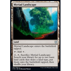 Magic löskort: Commander 2019: Myriad Landscape