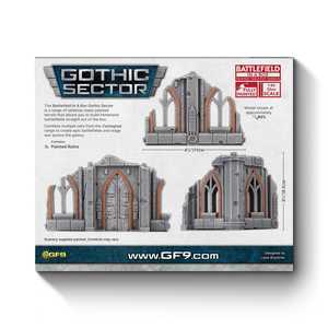 Battlefield in a Box: Gothic Sector - Castograd Warehouse Small Ruins (3)