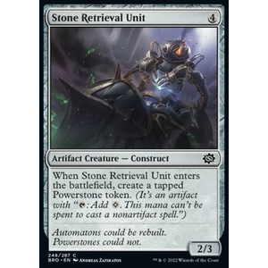 Magic löskort: The Brothers' War: Stone Retrieval Unit