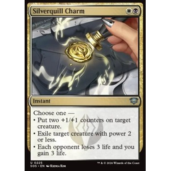 Magic löskort: Secrets of Strixhaven: Silverquill Charm