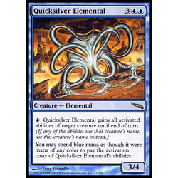 Magic löskort: Mirrodin: Quicksilver Elemental
