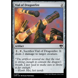 Magic löskort: Commander Masters: Vial of Dragonfire (Foil)