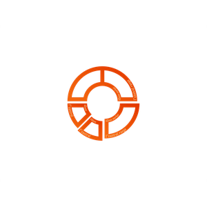 1" Control Zone for 40mm Markers KT - Fluo Orange