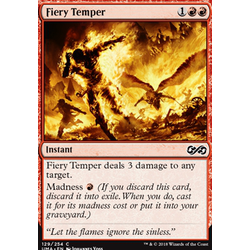 Magic löskort: Ultimate Masters: Fiery Temper