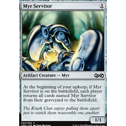 Magic löskort: Ultimate Masters: Myr Servitor (Foil)