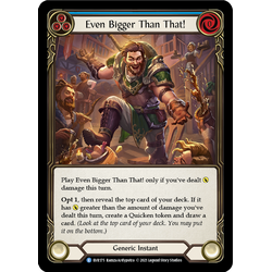FaB Löskort: Everfest 1st Edition: Even Bigger Than That! (Blue) (Rainbow Foil)