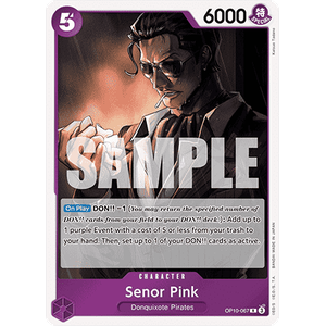 One Piece Löskort: Royal Blood: Senor Pink